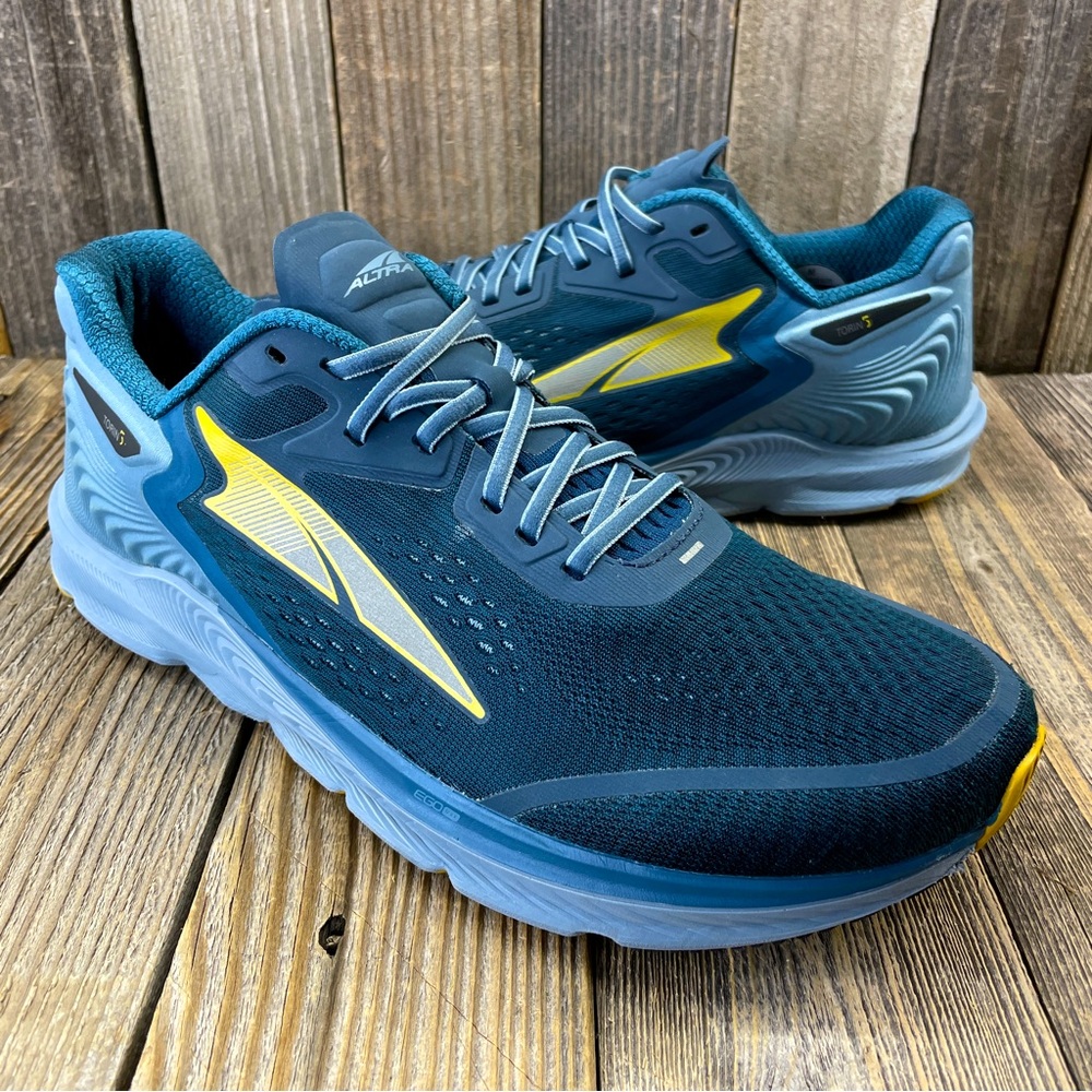 Altra Torin 5 AL0A547F408 Blue Running Shoes Wide Toe Box Mens Size 11.5 - VGC